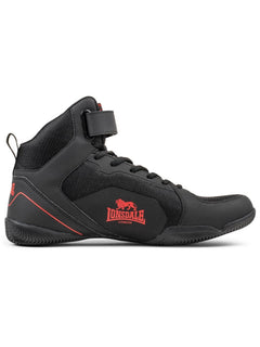 Lonsdale boxerské boty Rufford, černo červené