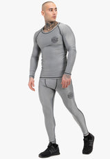 Ben Lee pánské funkční tričko s dlouhým rukávem Mossburn, šedé