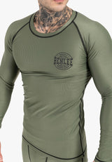 Ben Lee pánské funkční tričko s dlouhým rukávem Mossburn, olivové