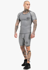 Ben Lee pánské funkční tričko s krátkým rukávem Limehills, šedé