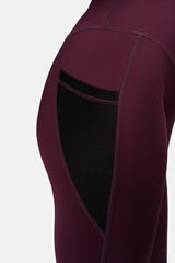 Ben Lee dámské legíny Maribel, oxblood