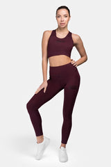 Ben Lee dámské legíny Maribel, oxblood