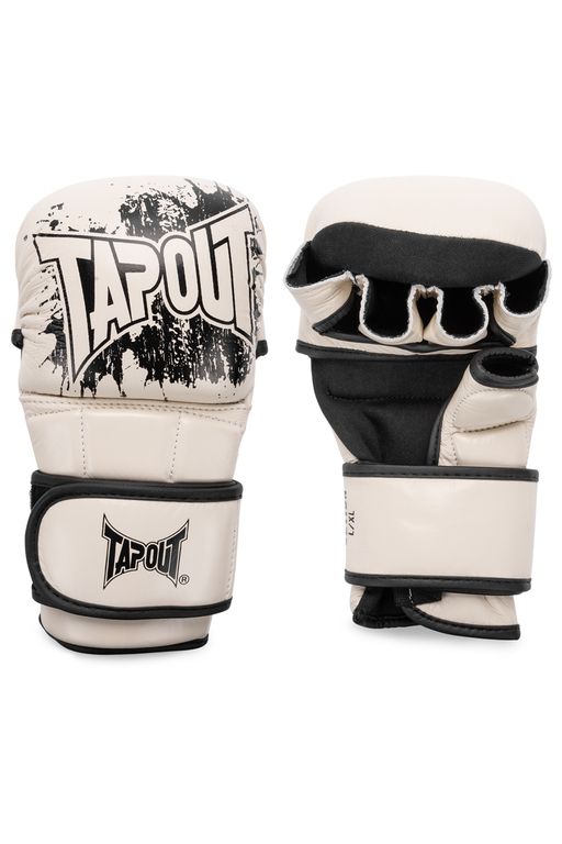 Tapout MMA sparingové rukavice Ruction, béžové