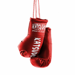 Katsudo miniatura boxerských rukavic Miniglo, červená