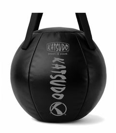 Katsudo boxovací míč Leodor s popruhem, černý