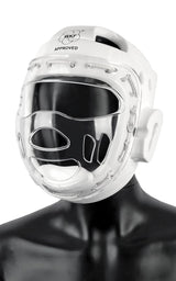 Dax chránič obličeje WKF, bílý