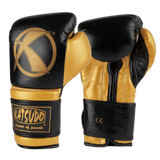 Katsudo boxerské rukavice Fight, černo zlaté
