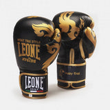 Leone boxerské rukavice Muay Thai, černé