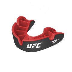 Opro Senior chránič na zuby Silver UFC, černo červená