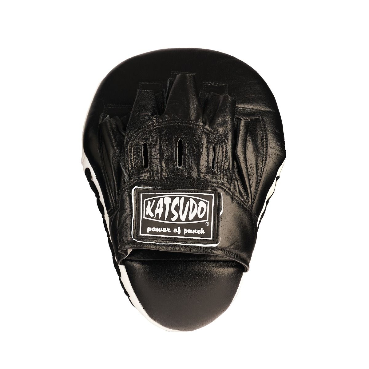 Katsudo kožené boxerské lapy Hook, černé