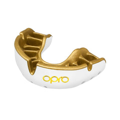Opro Senior chránič na zuby Gold, bílo zlatá