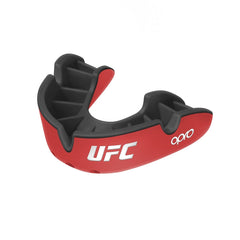 Opro Senior chránič na zuby Silver UFC, červeno černá