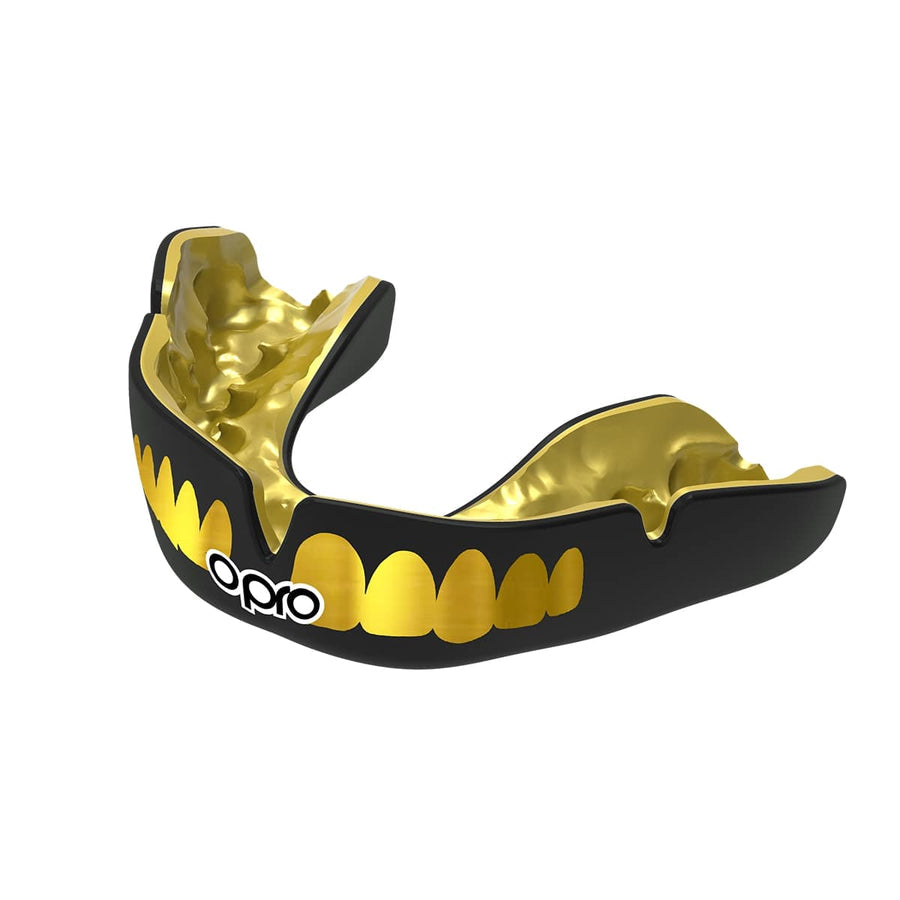 Opro chránič na zuby Instant Custom Fit Teeth, černo zlatá