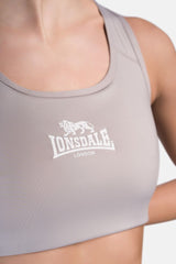 Lonsdale sportovní podprsenka Wardour, šedá