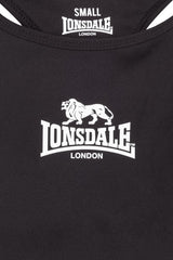 Lonsdale sportovní podprsenka Wardour, černá