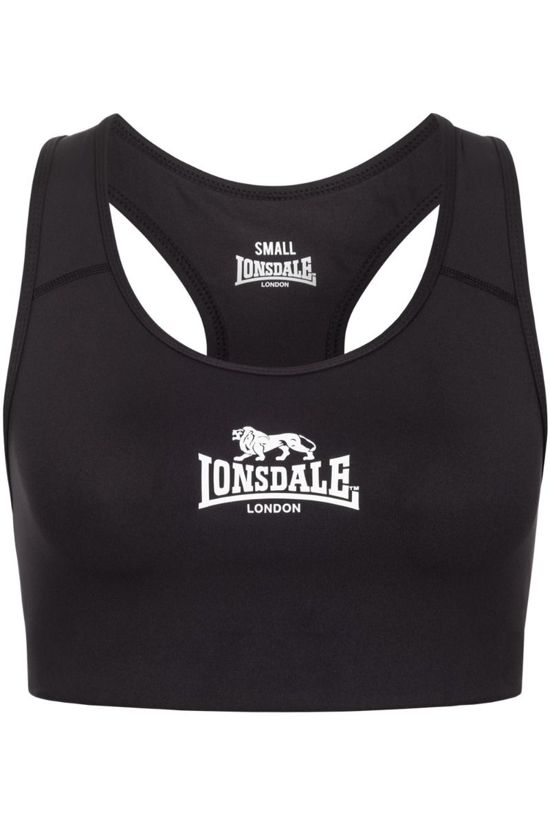 Lonsdale sportovní podprsenka Wardour, černá