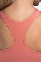 Lonsdale sportovní podprsenka Wardour, terracotta