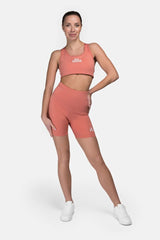Lonsdale sportovní podprsenka Wardour, terracotta