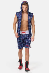 Lonsdale boxerské trenky Spaxton, modré