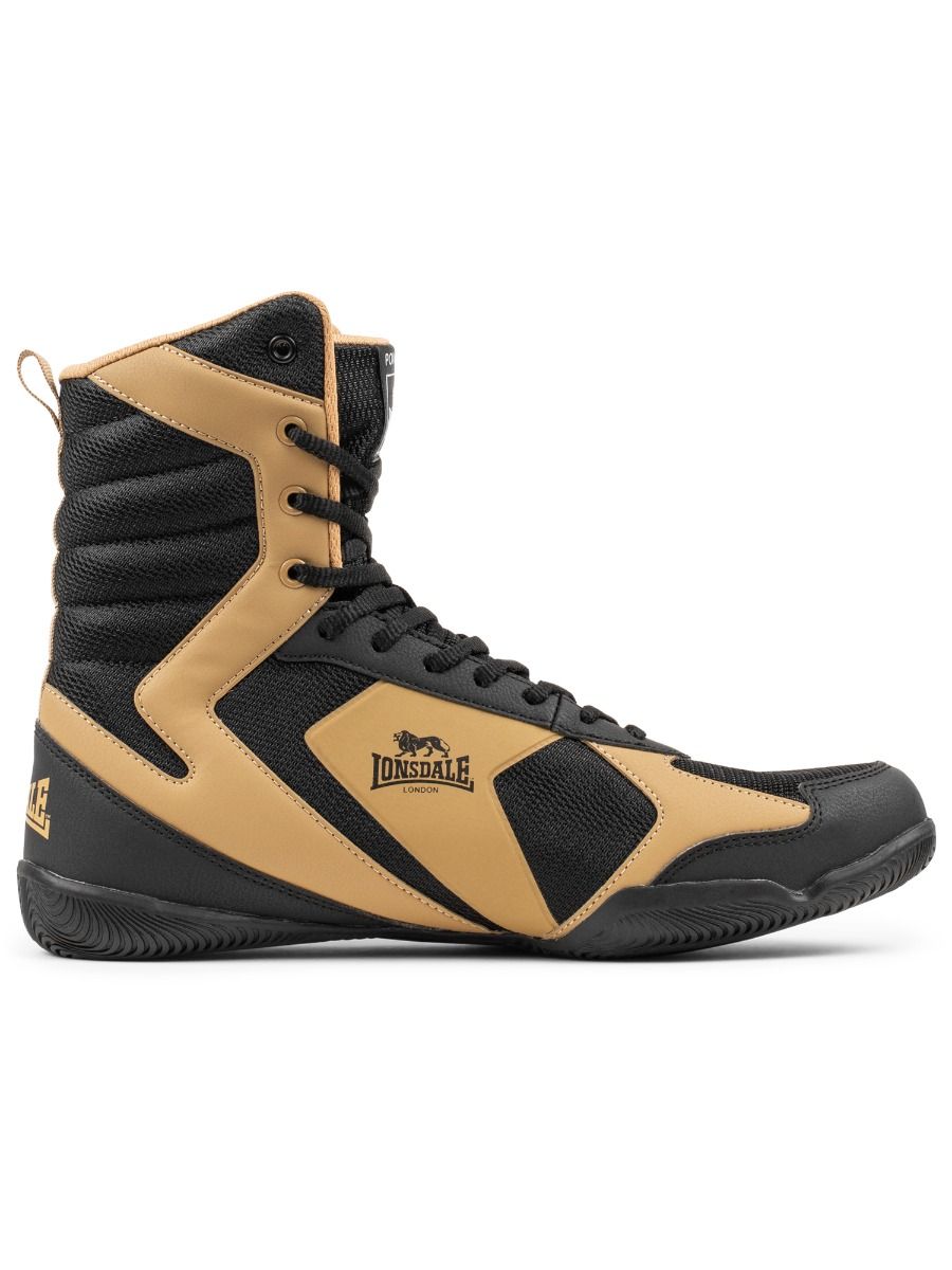 Lonsdale boxerské boty Heskin, černo hnědé
