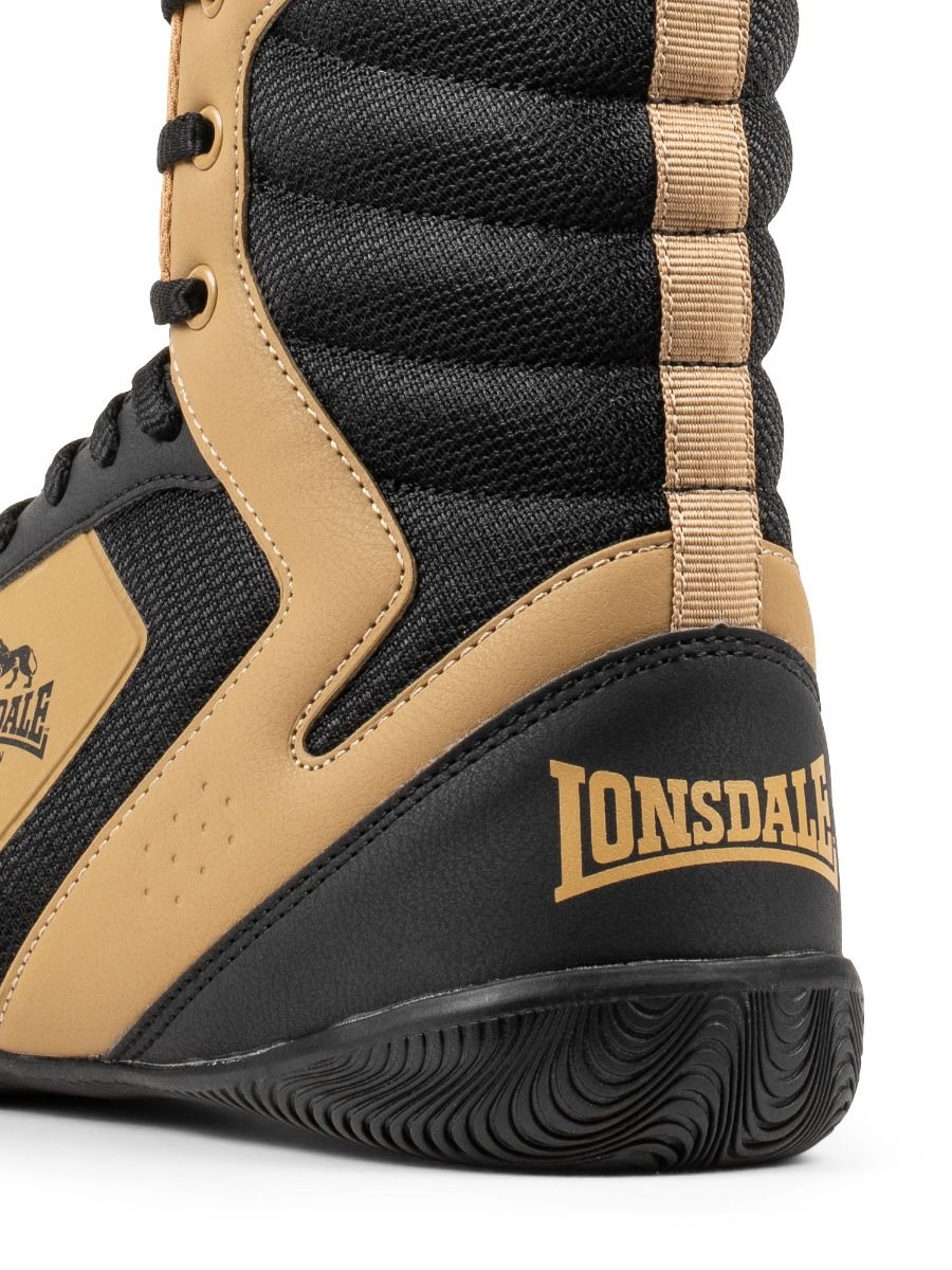 Lonsdale boxerské boty Heskin, černo hnědé