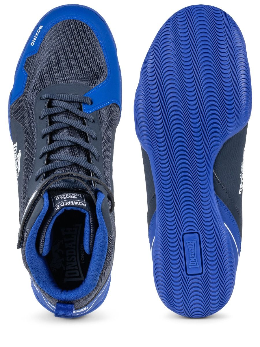 Lonsdale boxerské boty Rufford, černo modré