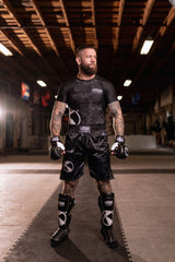 Katsudo mma rukavice Revenge, černo bílé