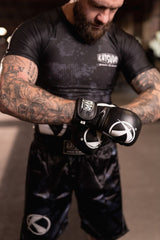Katsudo mma rukavice Revenge, černo bílé