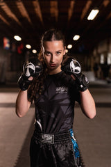 Katsudo mma rukavice Revenge, černo bílé