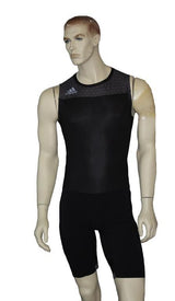 Adidas pánský vzpěračský dres Leistung, černý