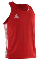 Adidas boxerské tílko AIBA II, červené