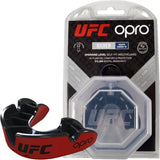 Opro chránič zubů Silver UFC, červeno-černý