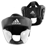 Adidas boxerská helma Response, bílo-černá