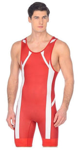 Asics zápasnický dres, červený