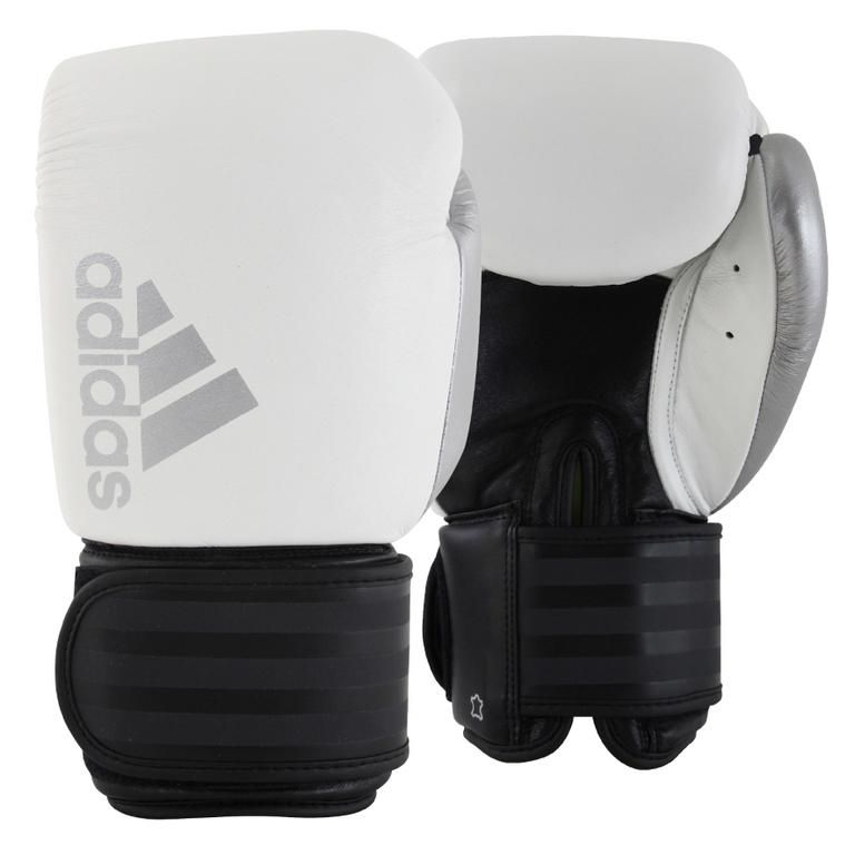 Adidas boxerské rukavice Hybrid 200, bílé
