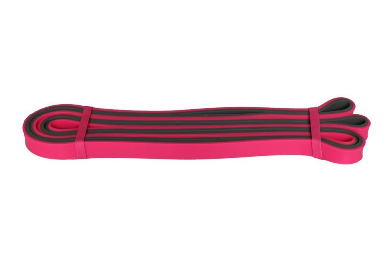 Katsudo lehká posilovací guma Flexband, růžovo-šedá