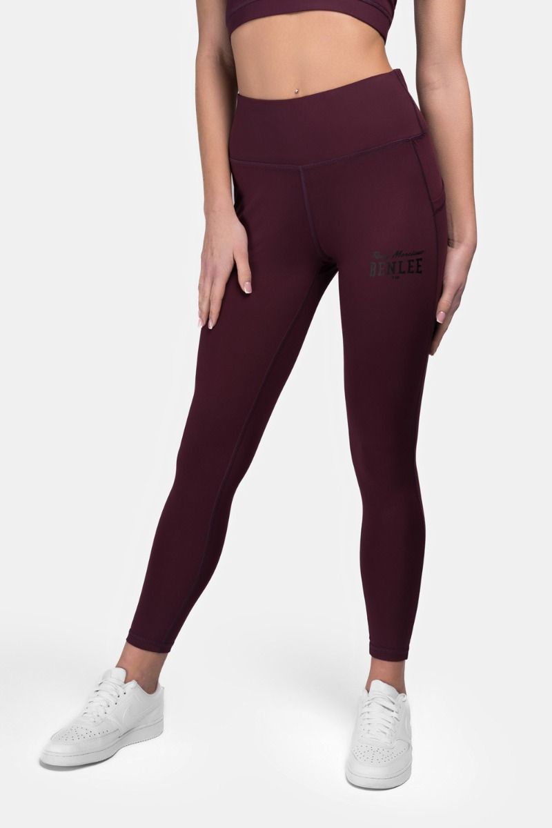 Ben Lee dámské legíny Maribel, oxblood