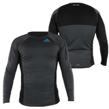 Adidas dlouhé rashguard tričko Grappling, černé