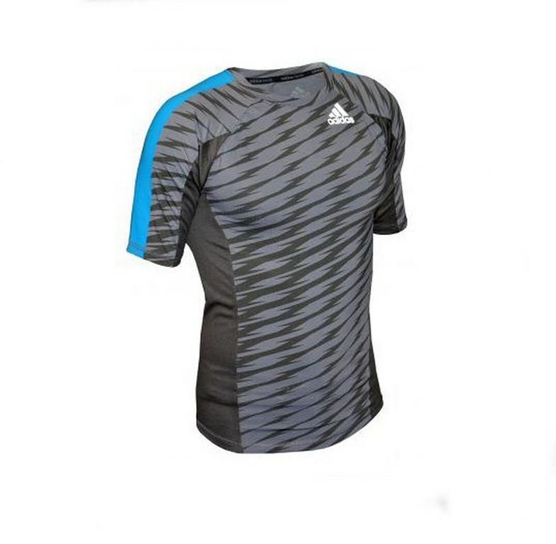 Adidas rashguard tričko Ultimate Athlete, černo-modré