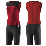 Adidas dámský vzpěračský dres WL CL, červeno-černý