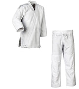 Adidas JU kimono Contest Silver 650g, bílé