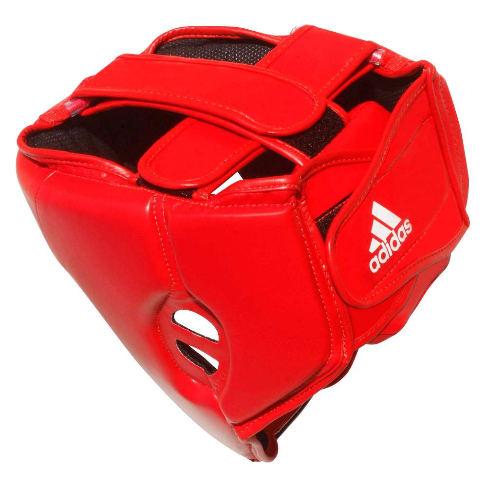 Adidas boxerská helma Hybrid 50, červená