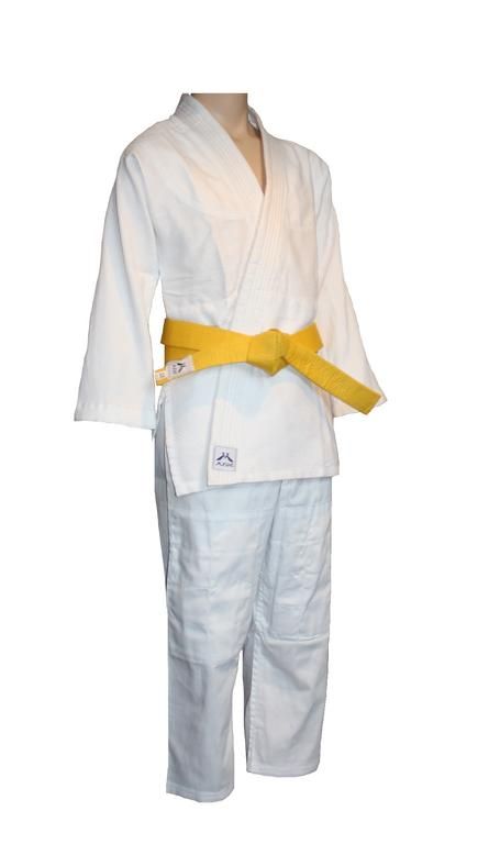 Katsudo judo kimono Jime 250g, bílé