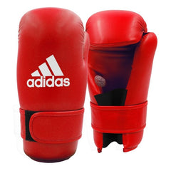 Adidas boxerské rukavice Semi Contact, červené