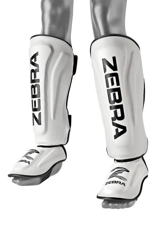 Zebra chrániče holení a nártů Pro, bílé