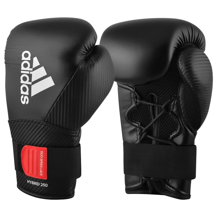 Adidas boxerské rukavice Hybrid 250, černé