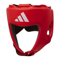 Adidas boxerská helma IBA, červená