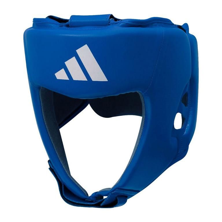 Adidas boxerská helma IBA, modrá