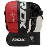 RDX MMA sparingové rukavice T6, červeno-černé