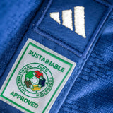 Adidas JU kimono Champion III IJF Slim fit 750g, modré